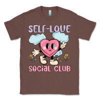 Chestnut self love social club Classic Tee - MaliasSmallBusiness