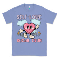 Colony Blue self love social club Classic Tee - MaliasSmallBusiness