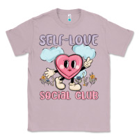Lilac self love social club Classic Tee - MaliasSmallBusiness