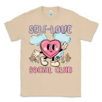 Mushroom self love social club Classic Tee - MaliasSmallBusiness