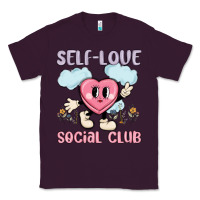 Plum self love social club Classic Tee - MaliasSmallBusiness