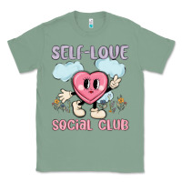 Sage self love social club Classic Tee - MaliasSmallBusiness