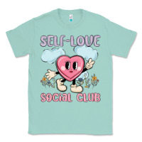Seafoam self love social club Classic Tee - MaliasSmallBusiness