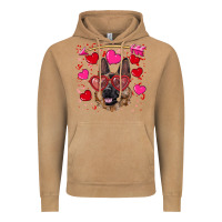 Vintage Camel valentine's german shepherd Vintage Hoodie - RanaPortraitStore