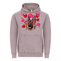 Vintage Zinc valentine's german shepherd Vintage Hoodie - RanaPortraitStore