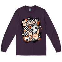 Plum vintage soccer Long Sleeve Tee - MaliasSmallBusiness