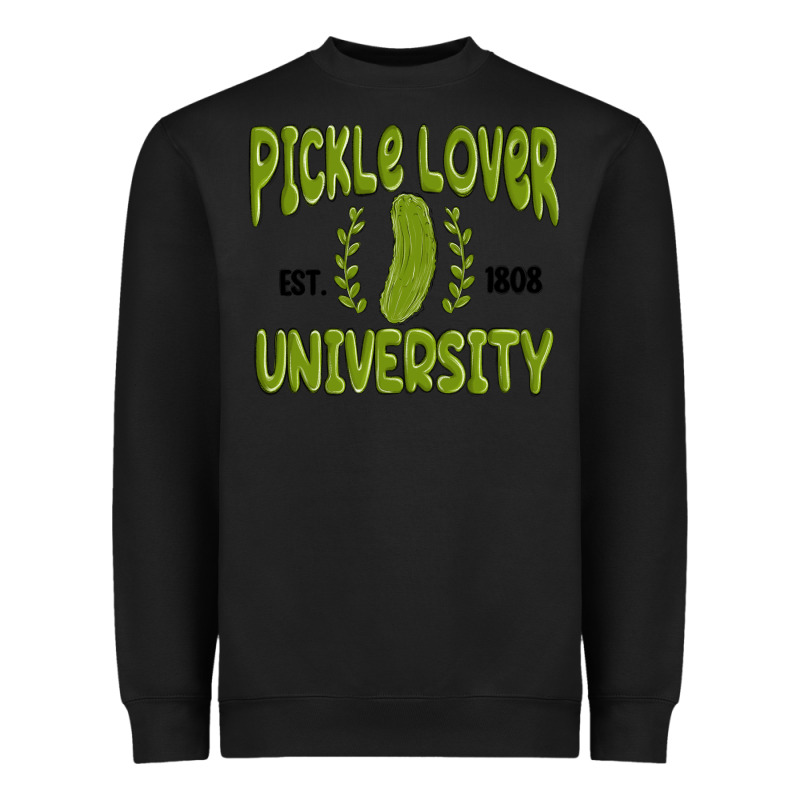 Pickle Lover University Heavyweight Sweatshirt by MaliasSmallBusiness | Teevron
