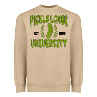 Mushroom pickle lover university Heavyweight Sweatshirt - MaliasSmallBusiness