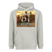 Moon Dust Rodeo Cowboy bullfighter western 20oz skinny Heavyweight Hoodie - HowdyJamesFarm