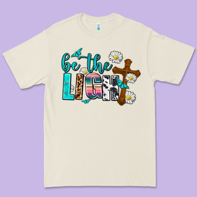 Be The Light Premium Tee Designed By Adodesignshop