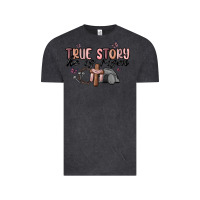 Vintage Black true story he is risen Vintage Tee - MaliasSmallBusiness