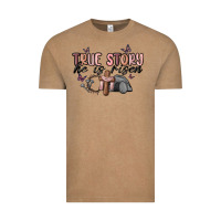 Vintage Coffee true story he is risen Vintage Tee - MaliasSmallBusiness