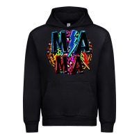 Black Mama lightning bolts Mother's Day Urban Hoodie - FaDigitalArtStudio