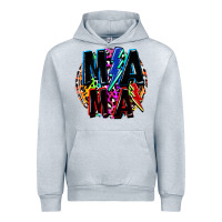 Mama Lightning Bolts Mother's Day Urban Hoodie | Teevron