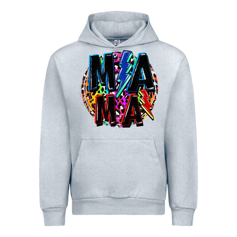 Mama Lightning Bolts Mother's Day Urban Hoodie by FaDigitalArtStudio | Teevron