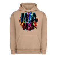 Pigment Burro Mama lightning bolts Mother's Day Urban Hoodie - FaDigitalArtStudio