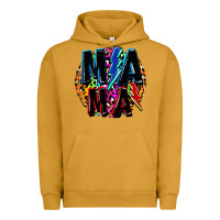 Pigment Peanut Butter Mama lightning bolts Mother's Day Urban Hoodie - FaDigitalArtStudio