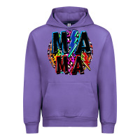 Tulip Mama lightning bolts Mother's Day Urban Hoodie - FaDigitalArtStudio