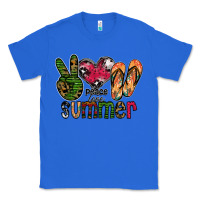 True Royal peace love summer Classic Tee - CowhideDigitalArt