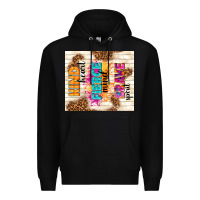 Black kind heart fierce mind brave spirit Premium Hoodie - TumblerDesignByShophia