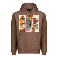 Chestnut kind heart fierce mind brave spirit Premium Hoodie - TumblerDesignByShophia