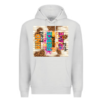 Dove Grey kind heart fierce mind brave spirit Premium Hoodie - TumblerDesignByShophia