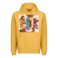 Mustard kind heart fierce mind brave spirit Premium Hoodie - TumblerDesignByShophia
