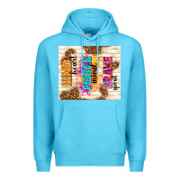 Ocean Blue kind heart fierce mind brave spirit Premium Hoodie - TumblerDesignByShophia