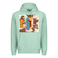 Seafoam kind heart fierce mind brave spirit Premium Hoodie - TumblerDesignByShophia