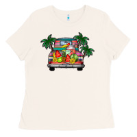 Bone summer truck Ladies Tee - CowhideDigitalArt