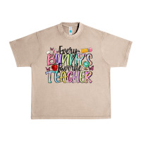 French Oak every bunny's favorite teacher Urban Heavy Tee - MaliasSmallBusiness