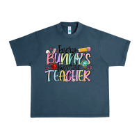 Midnight Navy every bunny's favorite teacher Urban Heavy Tee - MaliasSmallBusiness