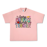 Salmon every bunny's favorite teacher Urban Heavy Tee - MaliasSmallBusiness