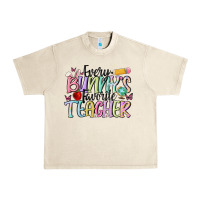 Sandshell every bunny's favorite teacher Urban Heavy Tee - MaliasSmallBusiness