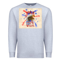 Heather Grey made in the usa Premium Sweatshirt - TumblerDesignByShophia