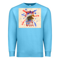 Ocean Blue made in the usa Premium Sweatshirt - TumblerDesignByShophia