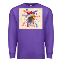 Purple made in the usa Premium Sweatshirt - TumblerDesignByShophia