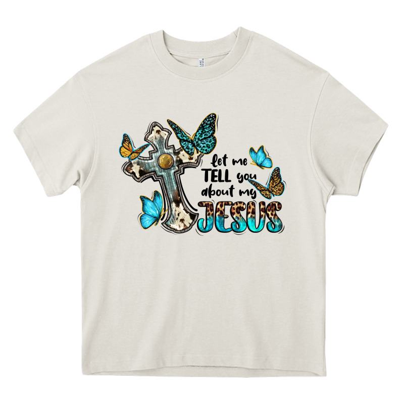 Let Me Tell You About My Jesus Heavy Core Tee by BarkalooDesign | Teevron