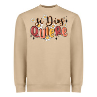 Mushroom si dios quiere Heavyweight Sweatshirt - MaliasSmallBusiness