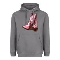 Storm Cowgirl boots Heavyweight Hoodie - HowdyJamesFarm