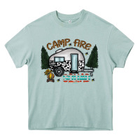 Arona camp fire squad Heavy Core Tee - CowhideDigitalArt