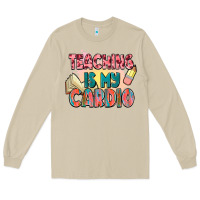 Mushroom teaching is my cardio Long Sleeve Tee - NancyCooperArtShop