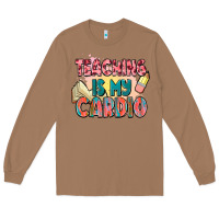Toasted Coconut teaching is my cardio Long Sleeve Tee - NancyCooperArtShop