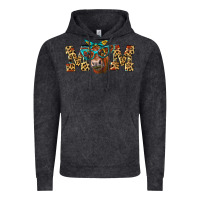 Vintage Black Western Mom Red Angus Cow Vintage Hoodie - LillyAllenDesigns