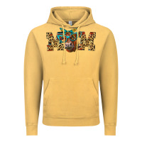 Vintage Mustard Western Mom Red Angus Cow Vintage Hoodie - LillyAllenDesigns