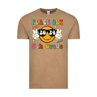 Vintage Coffee peace out 2024 5th grade Vintage Tee - JahusDesignShop