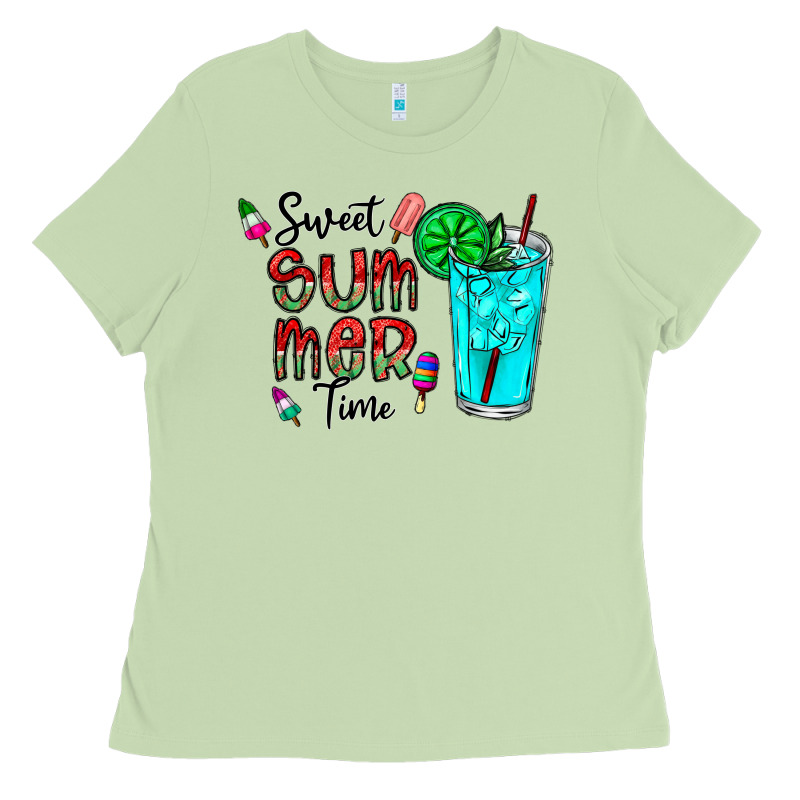 Sweet Summer Time Ladies Tee by CowhideDigitalArt | Teevron