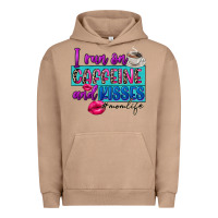 I Run On Caffeine And Kisses Urban Hoodie | Teevron