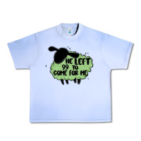 Grape Ice he left the 99 to come for me Urban Heavy Tee - MaliasSmallBusiness