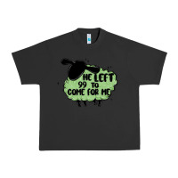 Pigment Black he left the 99 to come for me Urban Heavy Tee - MaliasSmallBusiness